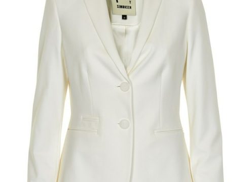 Den klassiske hvide blazer