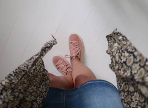 Fede rosa sneakers