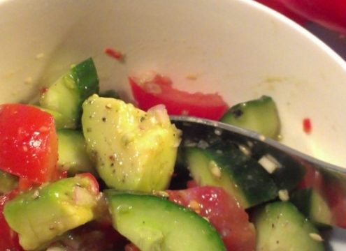 Guacamole-salat