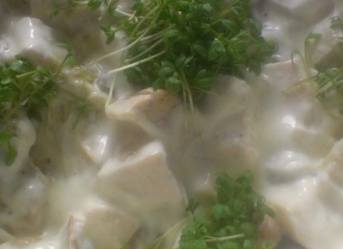 Hønsesalat med fromage frais