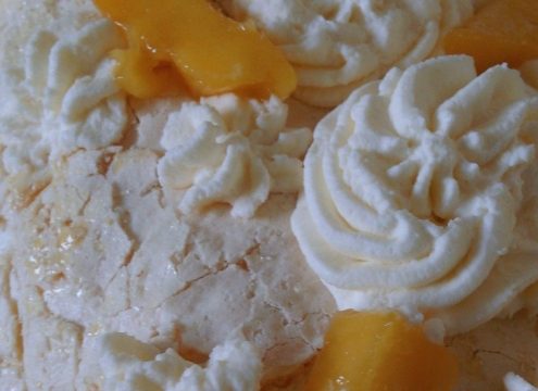 Lav flotte desserter med marengs