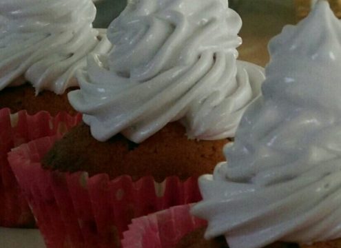 Pynt dine cupcakes med marengs