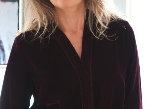 Velourjakke og toulon bukser – se mit look!