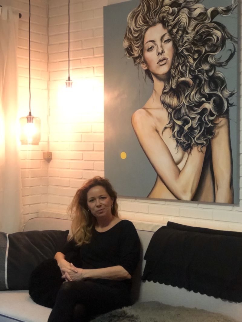 Maler Mette Lorentzen