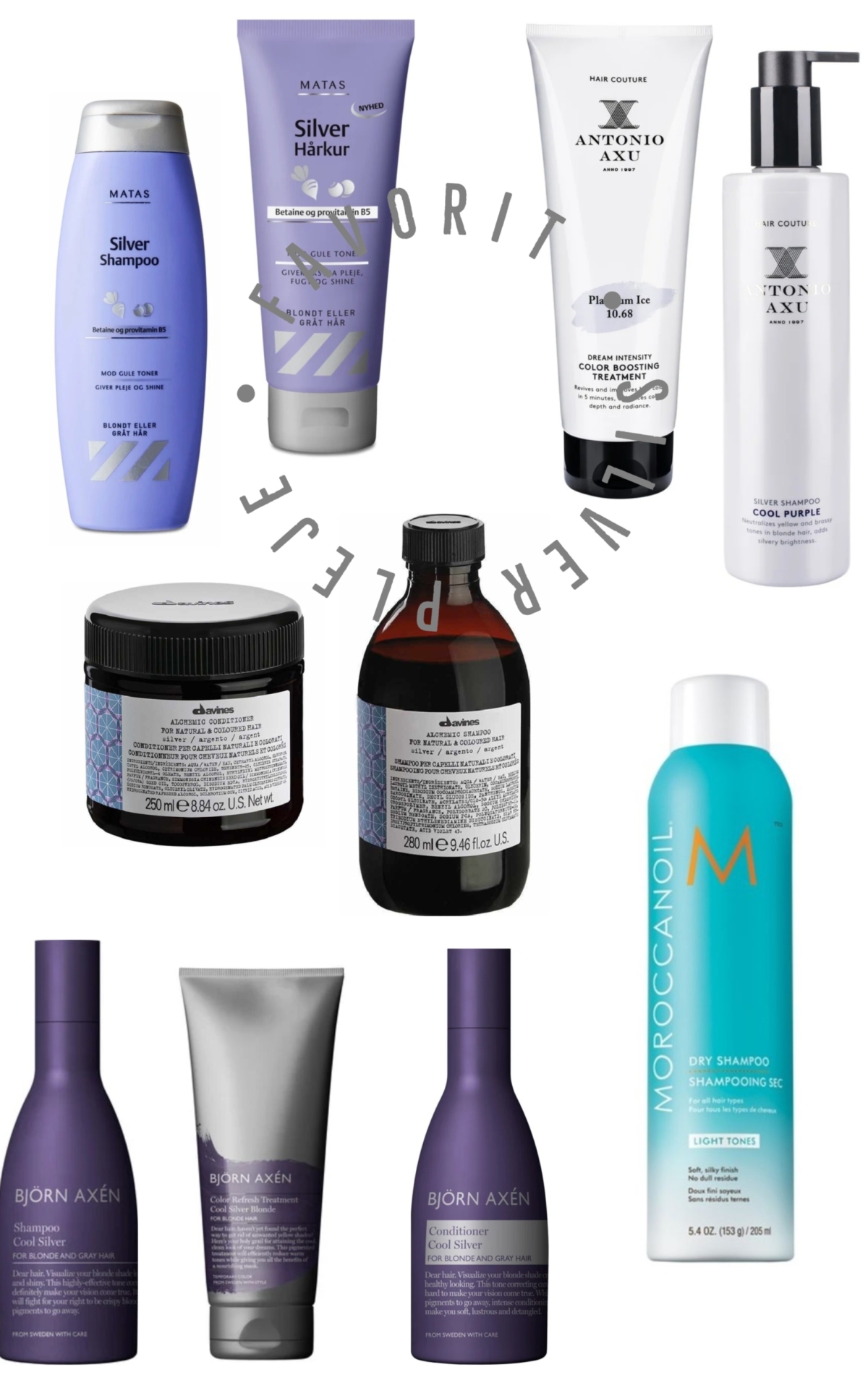 Bedste silvershampoo og pleje til gråt hår