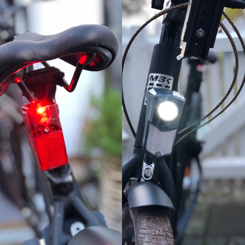 Cykellygter der tænder automatisk og har indbygget tracker fra Findrs.