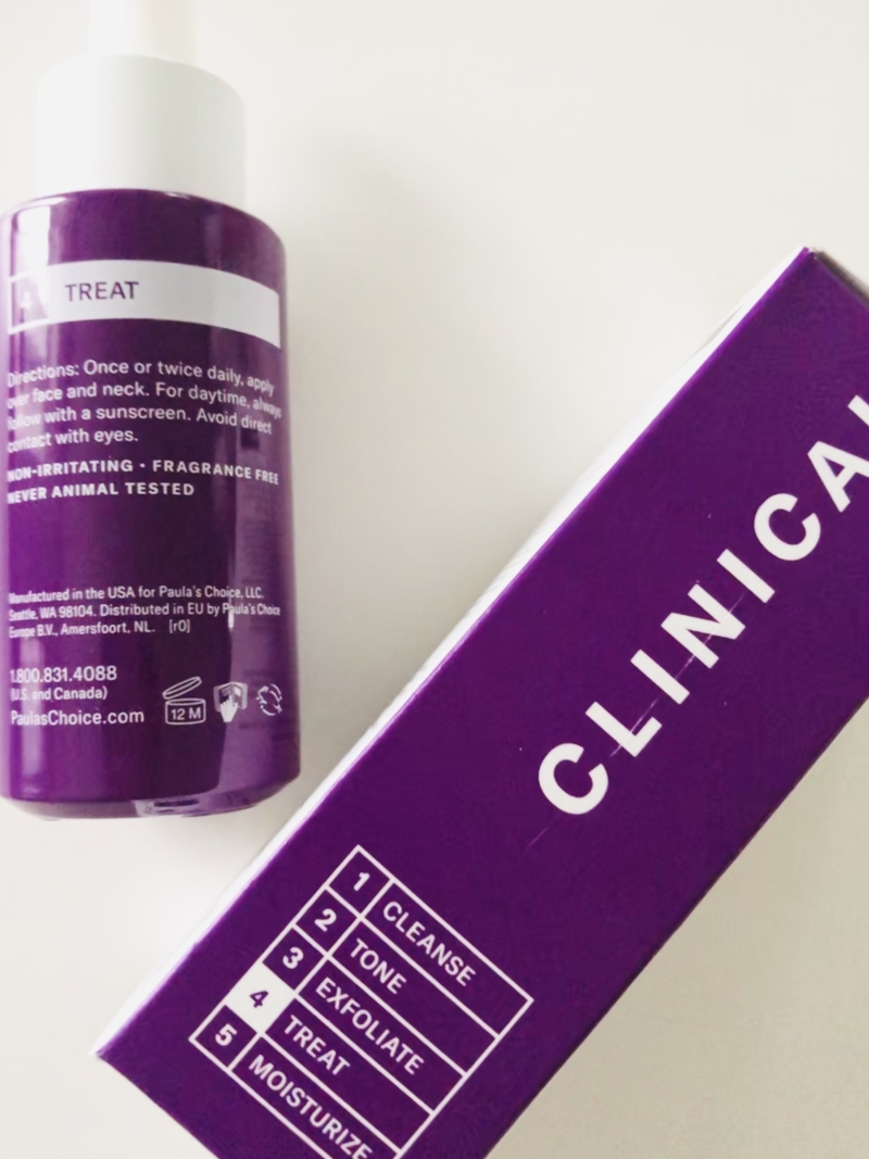 Paula's Choice Niacinamid 20% er en Treatment og påføres før dag- eller natcreme.